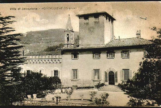 Vieille photo de la fattoria selvapiana